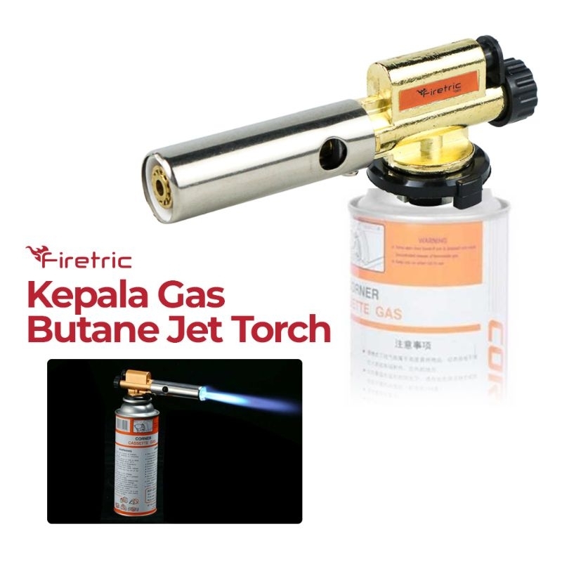 Firetric Kepala Gas Butane Jet Torch Flame Gun - TQ-803