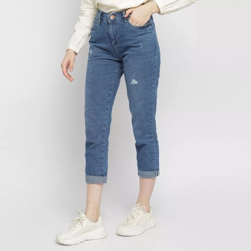 C2 OUTFITTERS WERNER Blue Jeans Boyfriend - Tag. 589.900