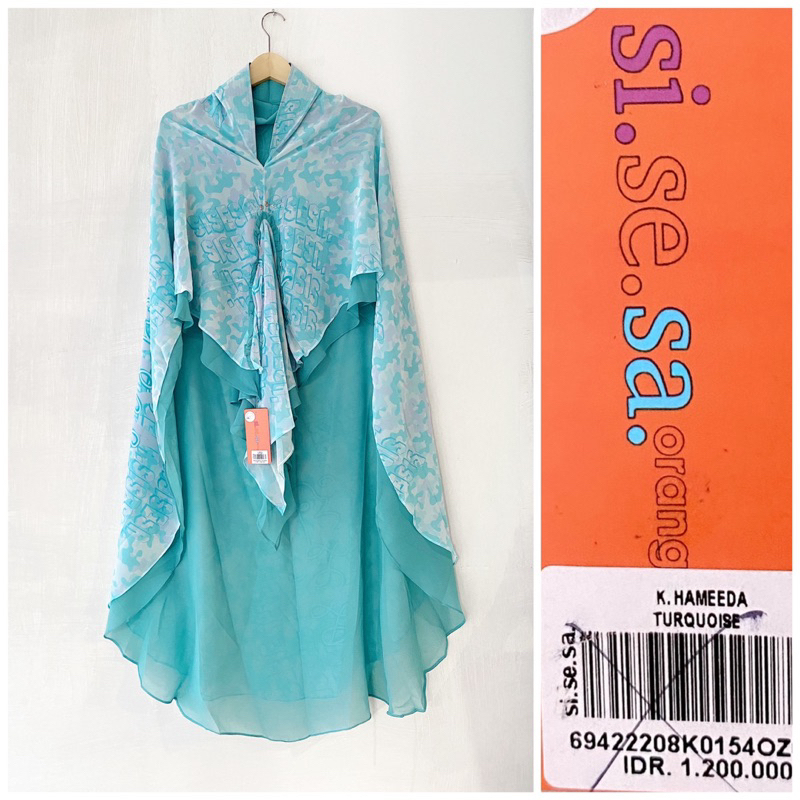 khimar sisesa hameeda blue