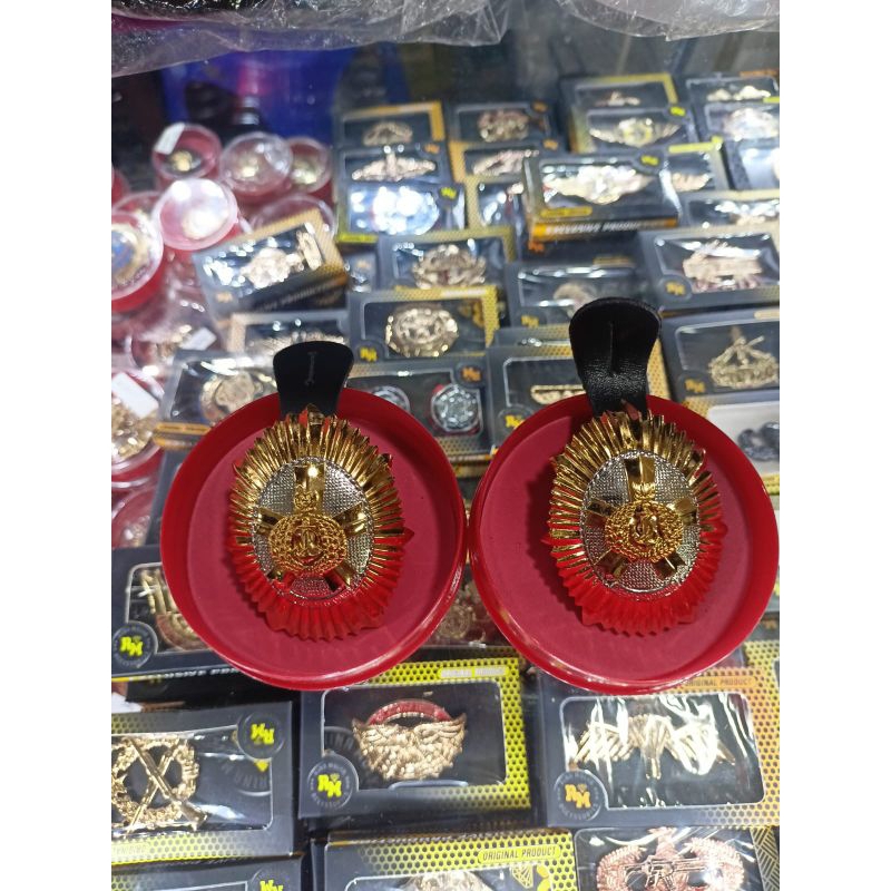 TANDA JABATAN KOLONEL TNI AL - TANDA JABATAN TNI AL KOLONEL MODEL OVAL