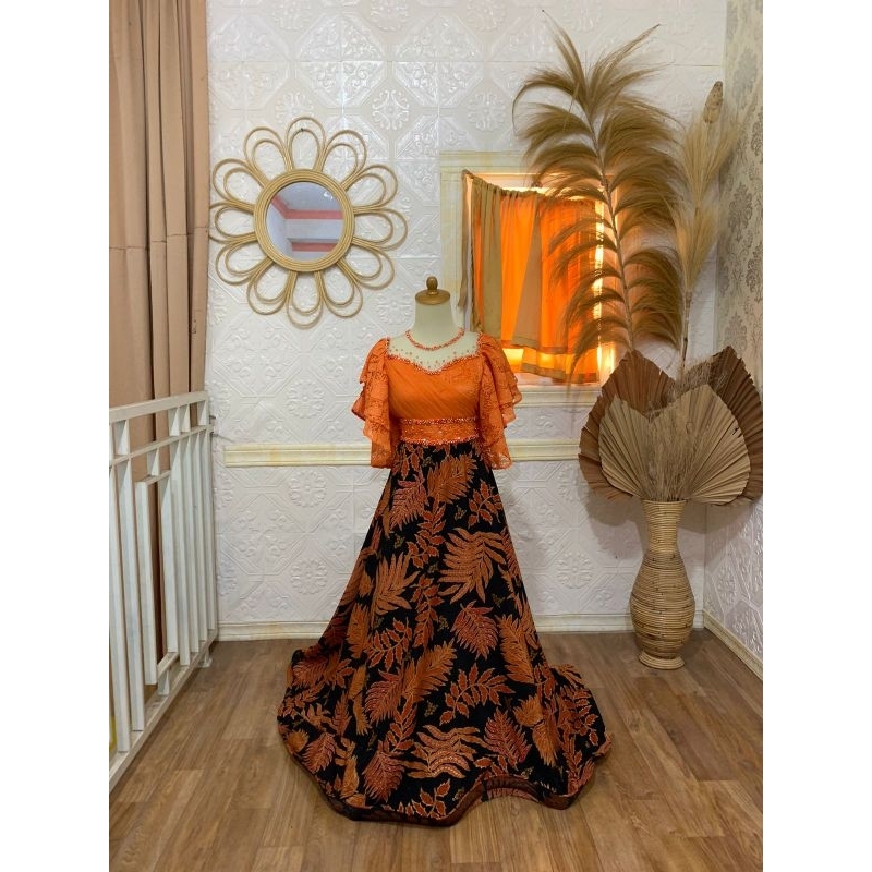 gaun nyanyi panjang New ready