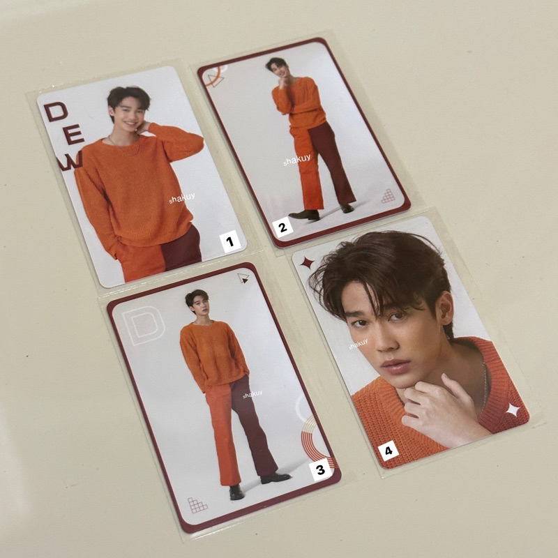 official photocard GMMTV DEW JIRAWAT