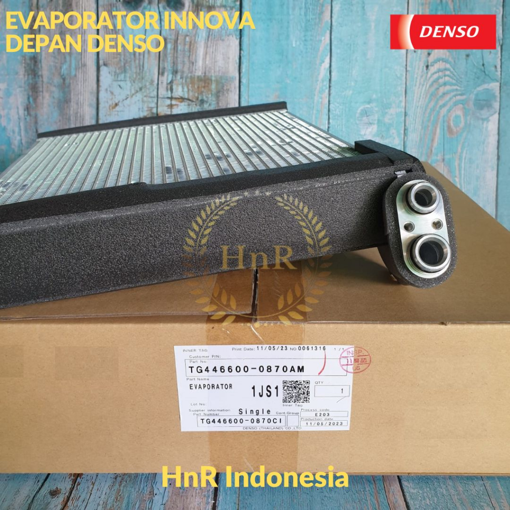 Evaporator Ac Mobil TOYOTA INNOVA FORTUNER HILUX DEPAN DENSO ORIGINAL