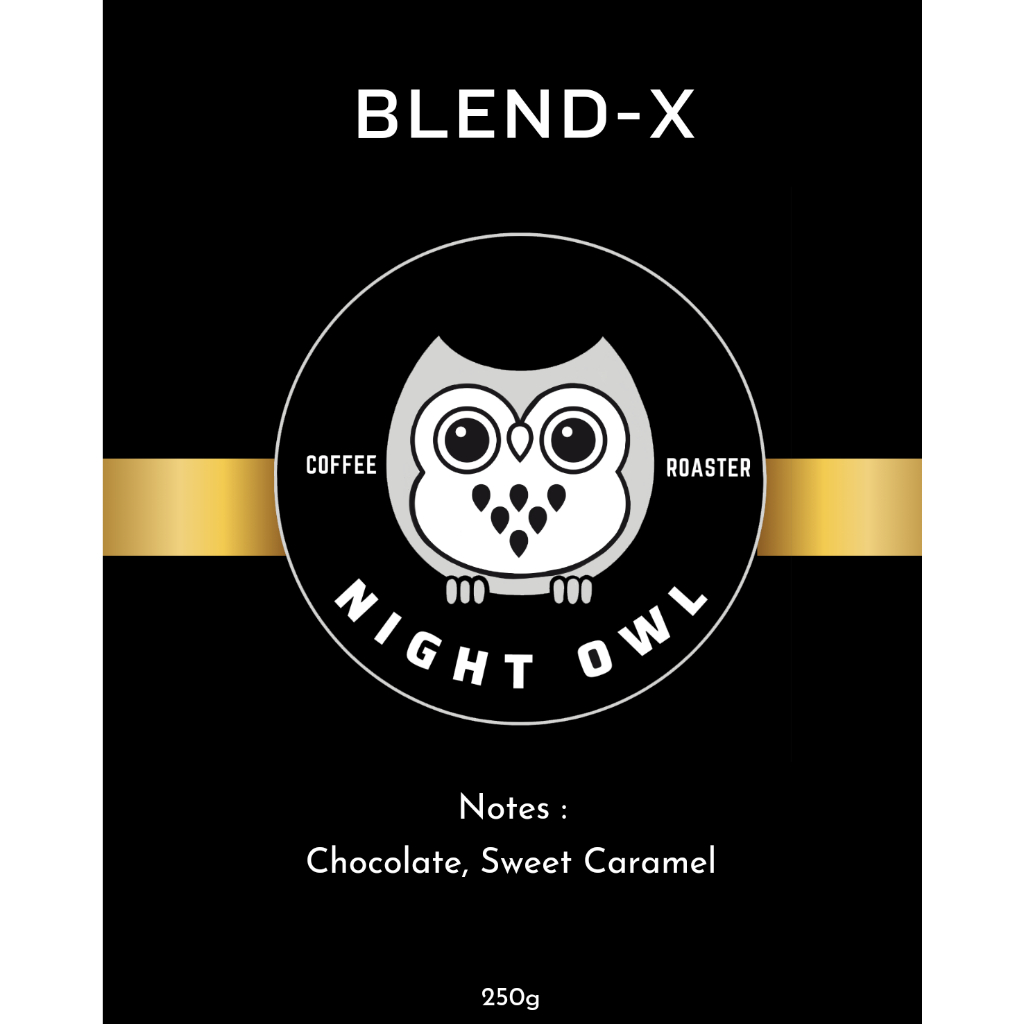 

BLEND-X Biji Kopi Arabica Robusta 200gram Houseblend Espreso Roastbean