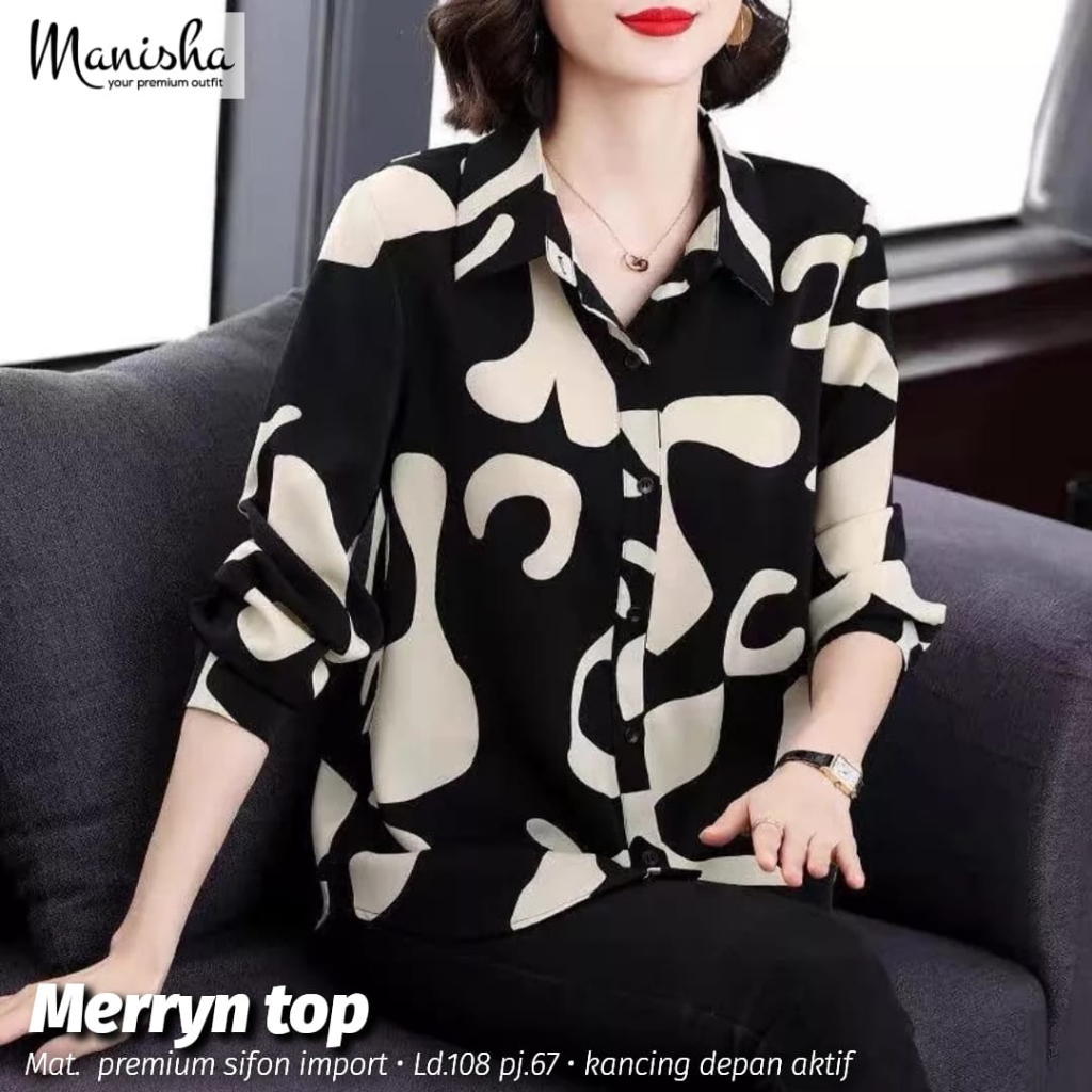 ATASAN WANITA / 18.7  / FLORETTA FANY FOZY GAUDI FIRDA HERA INARA MELVA MERIDA / KEMEJA WANITA / ALLSIZE FIT TO XL / MANISHA