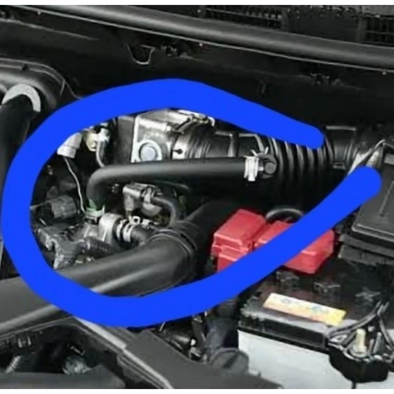 Selang intake nissan grand livina L10 L11 ori nissan selang pcv valve livina