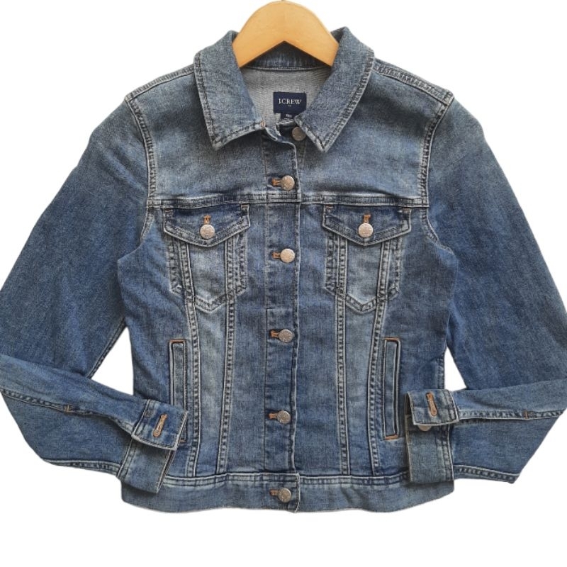 J CREW DENIM TRUCKER