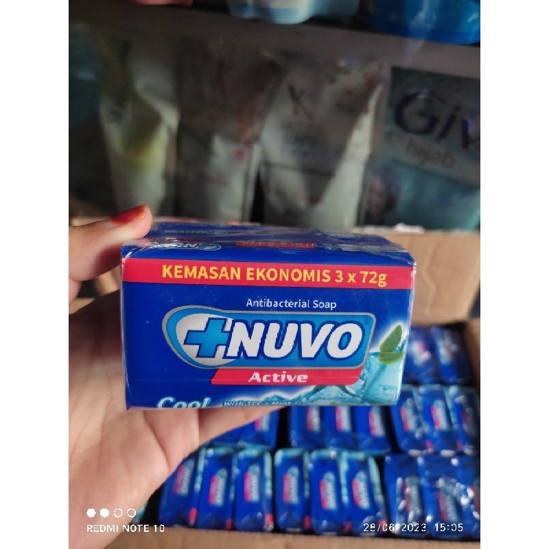 Nuvo sabun batang isi 3