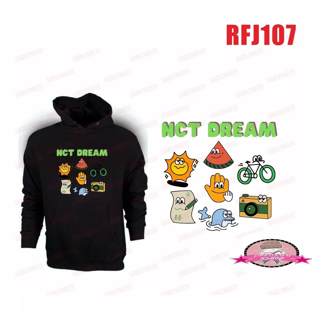 (RFJ107) HOODIE SWEATER NCT DREAM NCT127 CAFE DREAM