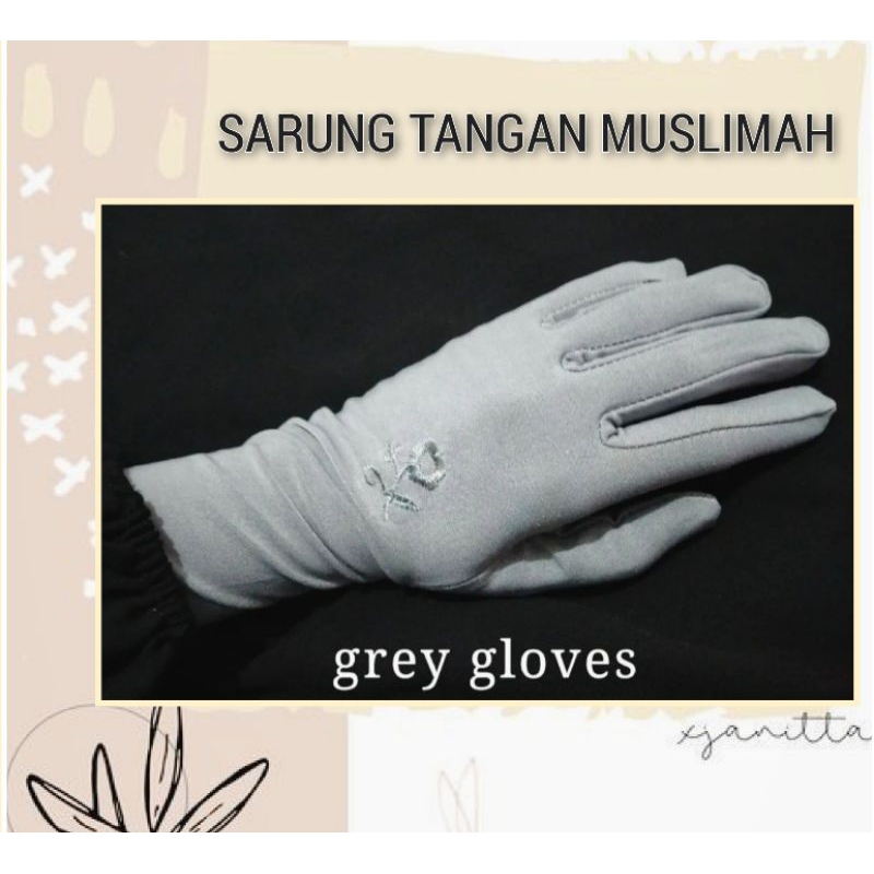 Aelsafa Hijab Termurah | Sarung / deker Tangan Muslimah by Alawi