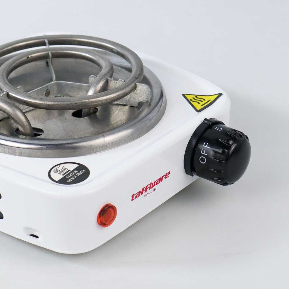 Taffware / Kompor Pemanas Listrik Mini Minuman Kopi Teh Air 500W