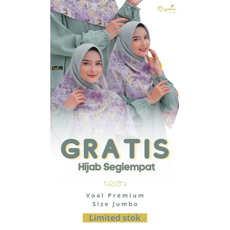 Gamis set hijab Riyani