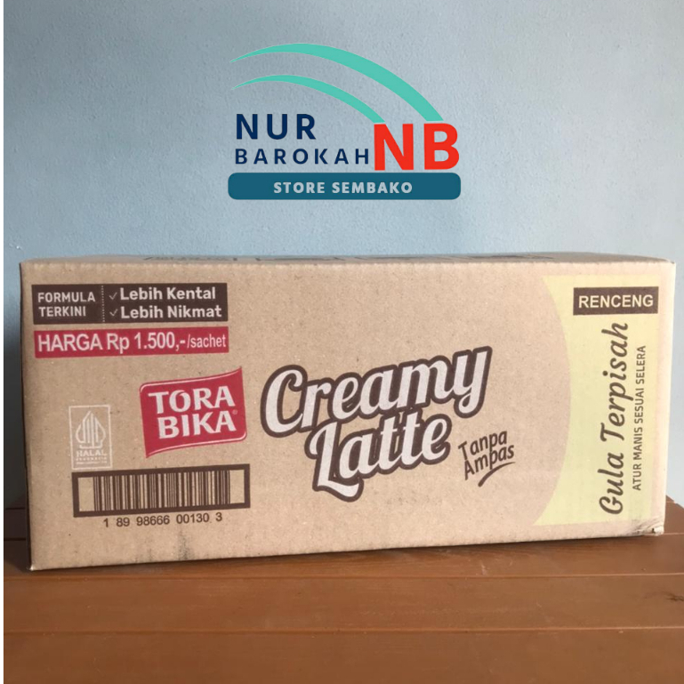 

TORABIKA CREAMY LATTE 1 DUS (120 sachet)