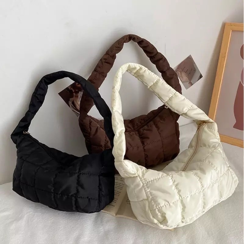 TAS VREY PILLOW PUFFY BAG TERPOPULER TAS SELEMPANG WANITA SLINGBAG KPOP