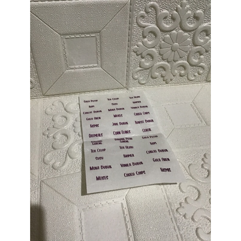 

Label Bumbu // Labeling 1strap