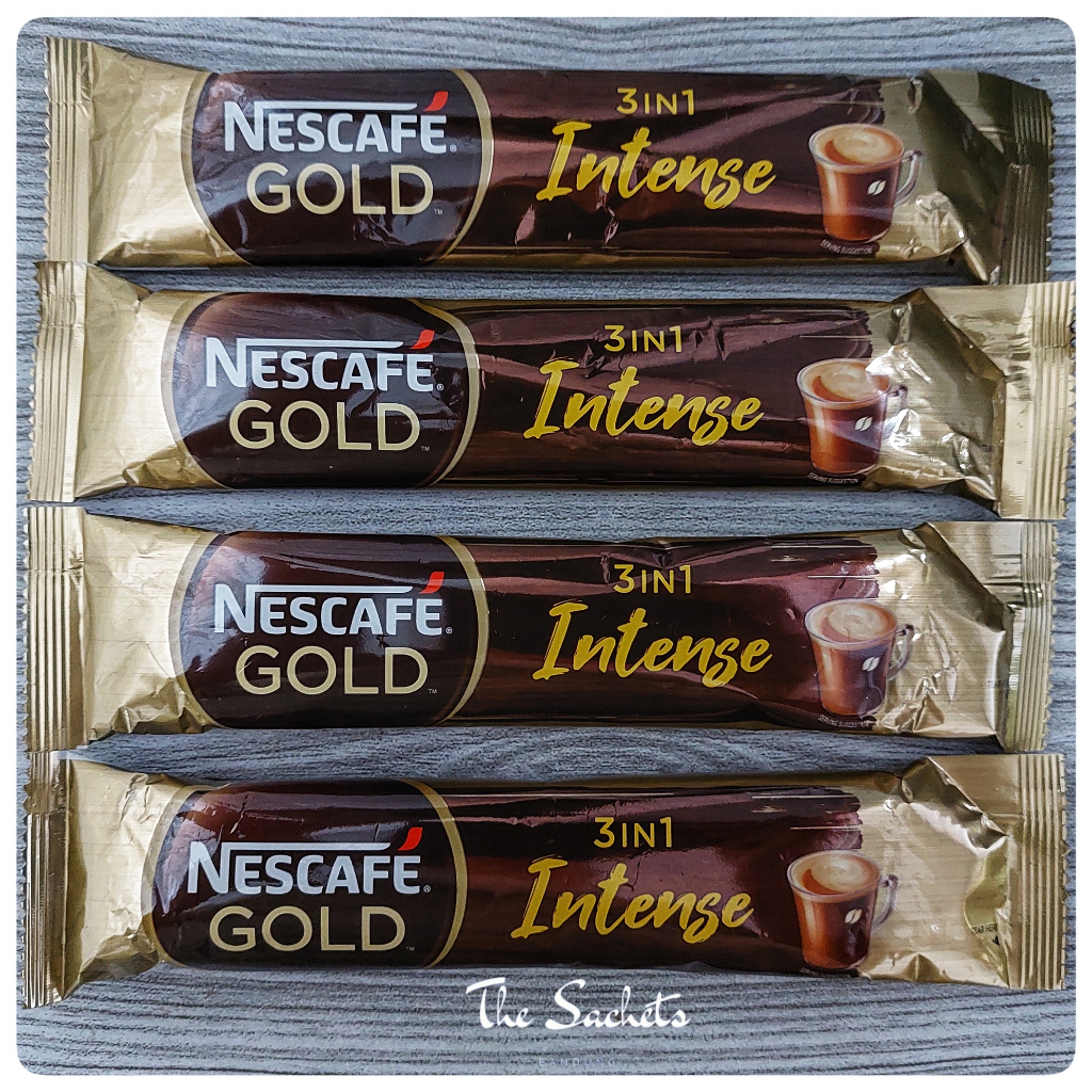 

Nescafe Gold 3in1 Intense with Golden Roasted Arabica Sachet