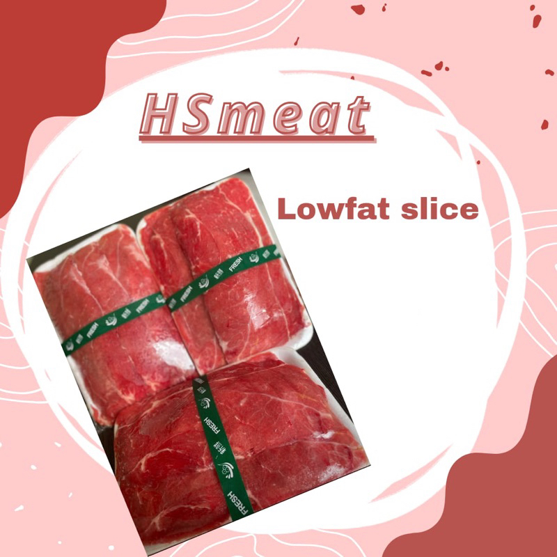 

daging Sapi Slice lowfat 500gram