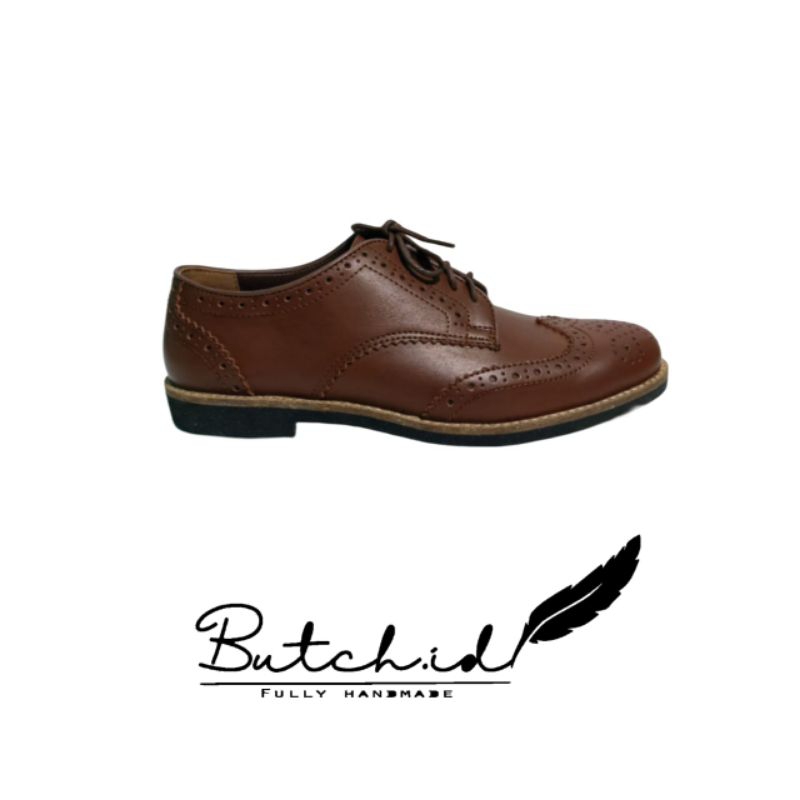sepatu pantofel pria / wingtip shoes