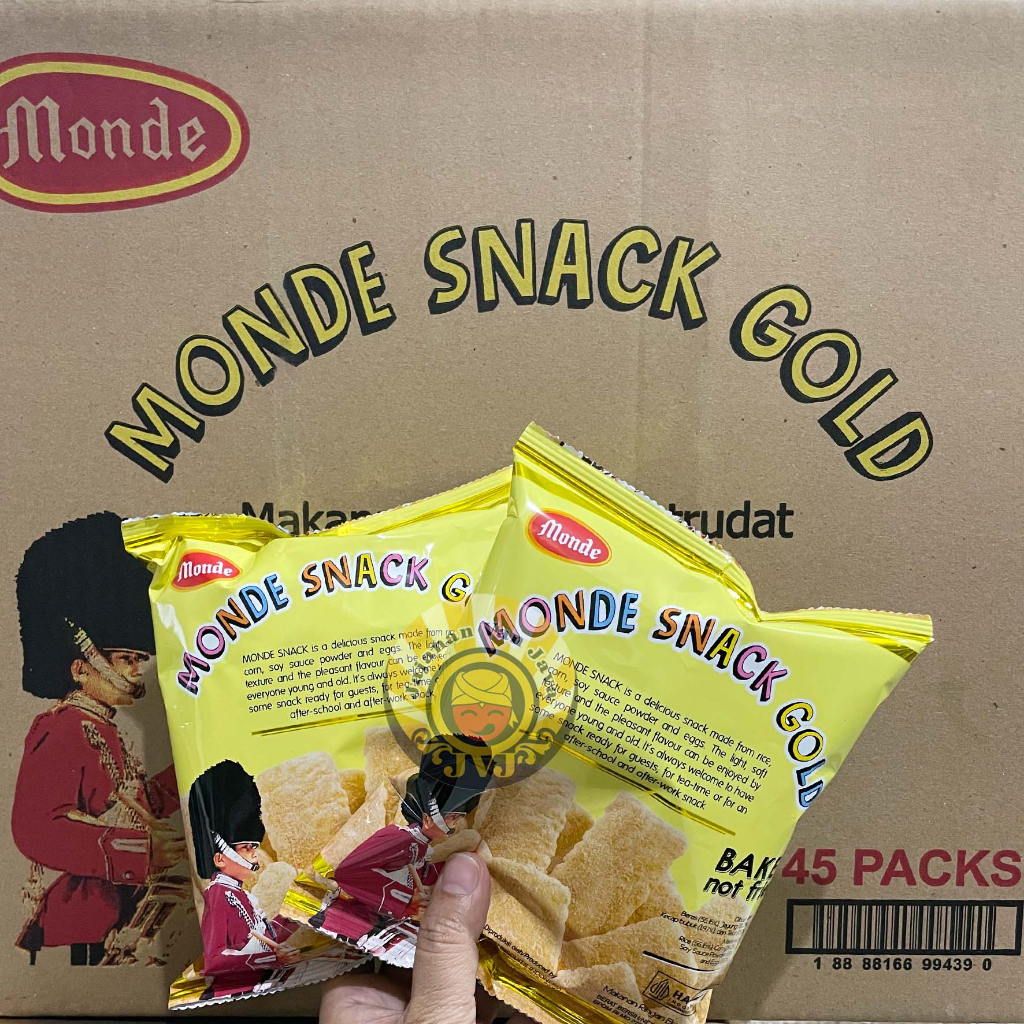 

Monde Serena Snack Gold 30 gr Kecil - Chiki Serena Monde