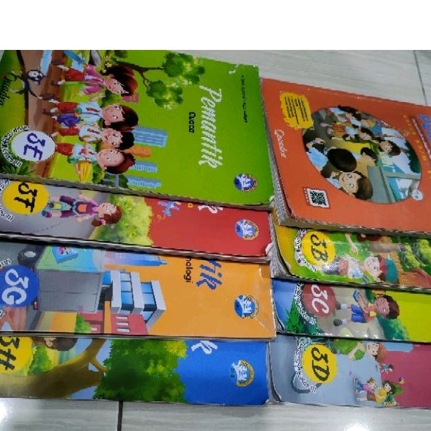 Buku Tematik SD/MI Kelas 3 A-H Quadra