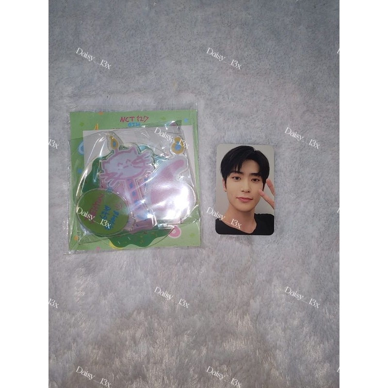 MD 6th Anniversary NCT 127 Acrylic Stand & AR Voice Card Jaehyun unsealed