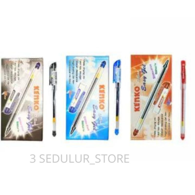 

Pen Easy gel KENKO 0.5mm [1PCS]/Bolpoin Pulpen Pen pena