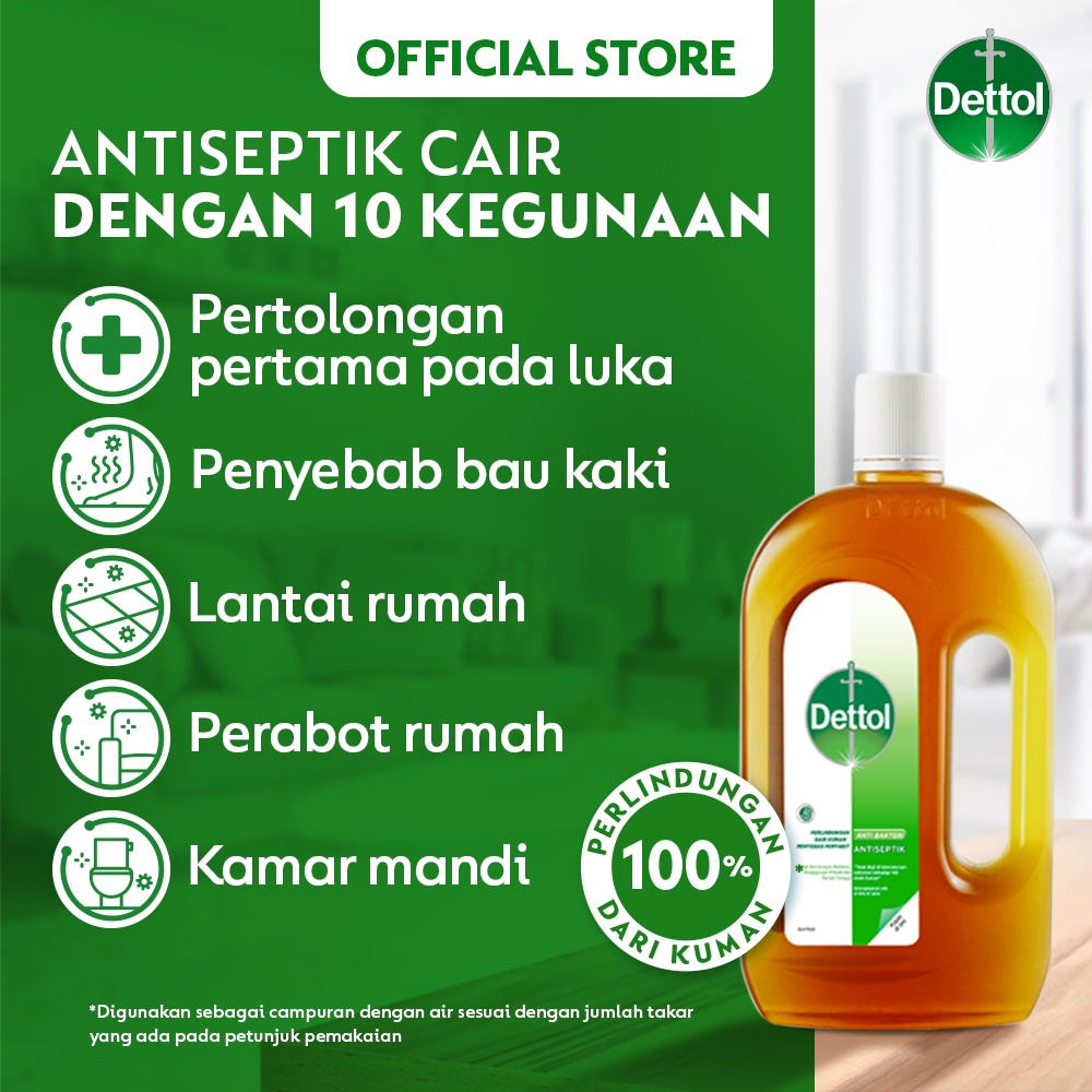 DETTOL ANTISEPTIK LIQUID KECIL