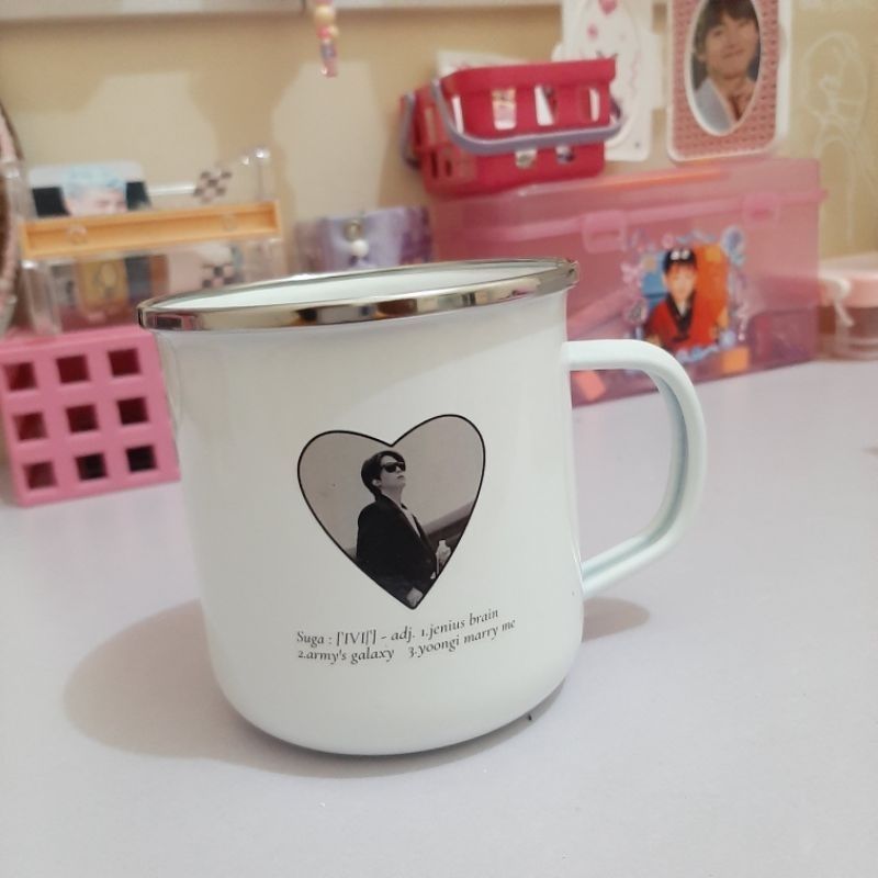 mug gelas bts enhypen nct seventeen kpop gelas mug 2 sisi custom