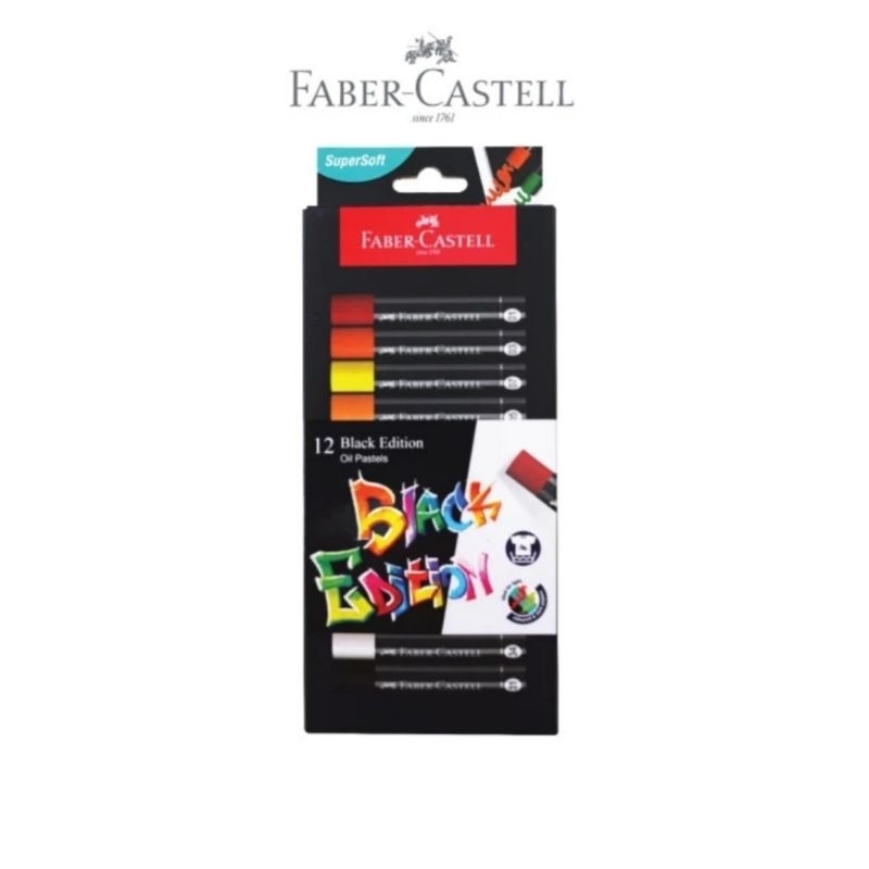 

Faber-Castell Black Edition Oil pastel Series set 12