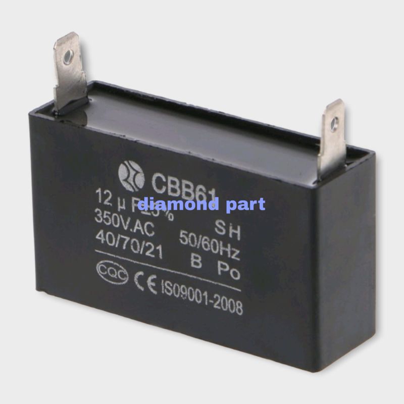 Kapasitor Mesin Genset Generator 450vac 12uf