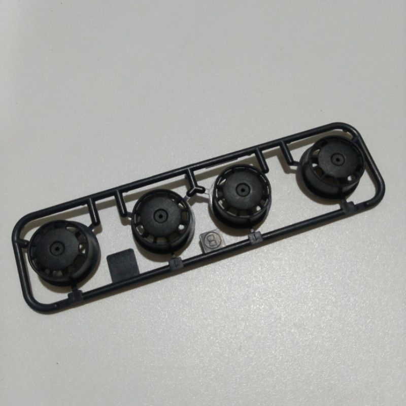 REP TAMIYA VELG DISH CARBON MEDIUM