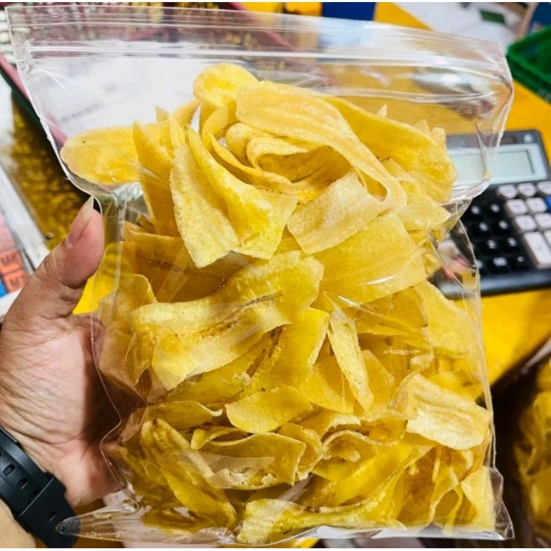 

KERIPIK PISANG GURIH CURAH 200GR/MURAH
