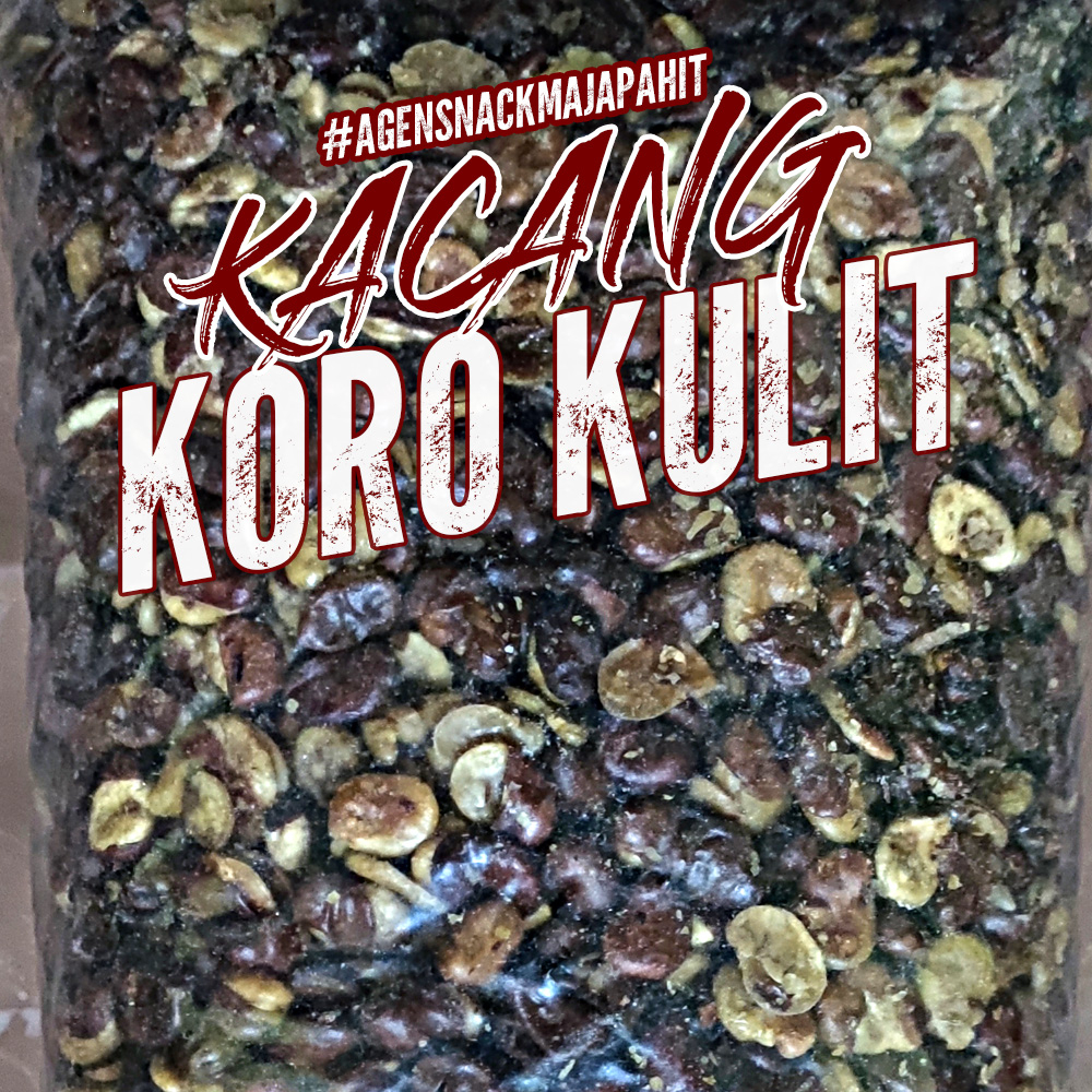 

KACANG KORO KULIT ASIN GURIH BAWANG PUTIH RENYAH