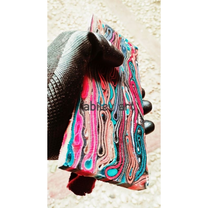 Micarta Bakares Damascus