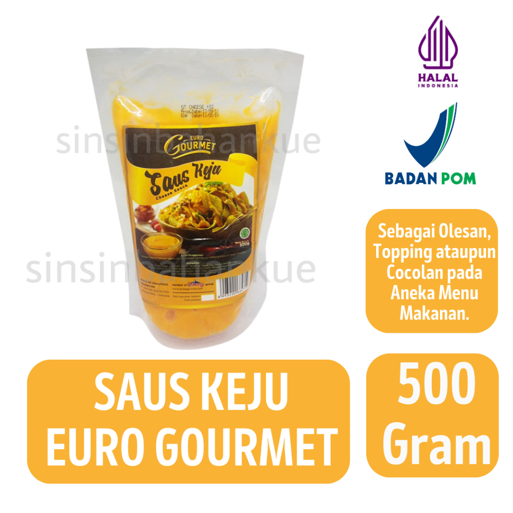 

Saus Keju Euro Gourmet [500 Gram]