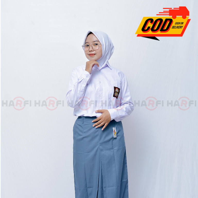 Seragam sekolah sma lengan panjang kemeja sma lengan panjang seragam osis
