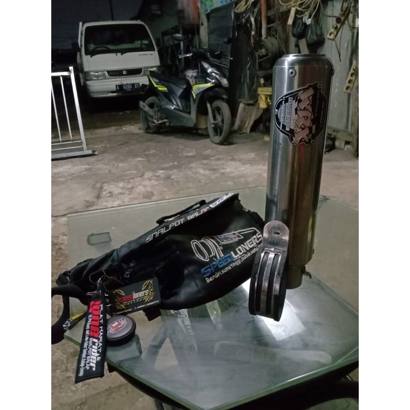 silincer WRX Gp6 K2 panjang 28cm