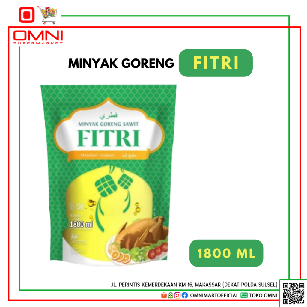 

Fitri Minyak Goreng Refil 1800 Ml