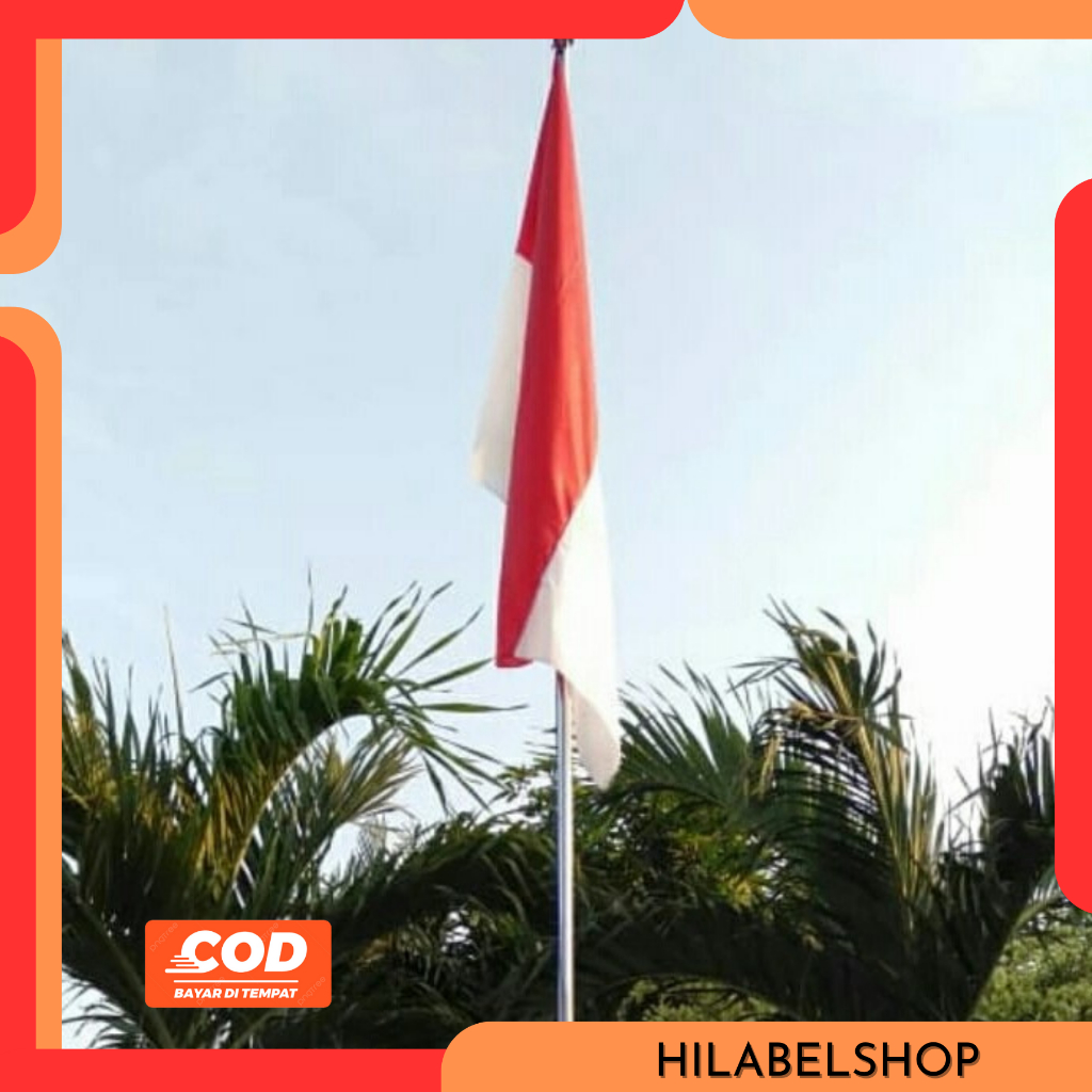 Tiang Bendera Stainless 6 Meter