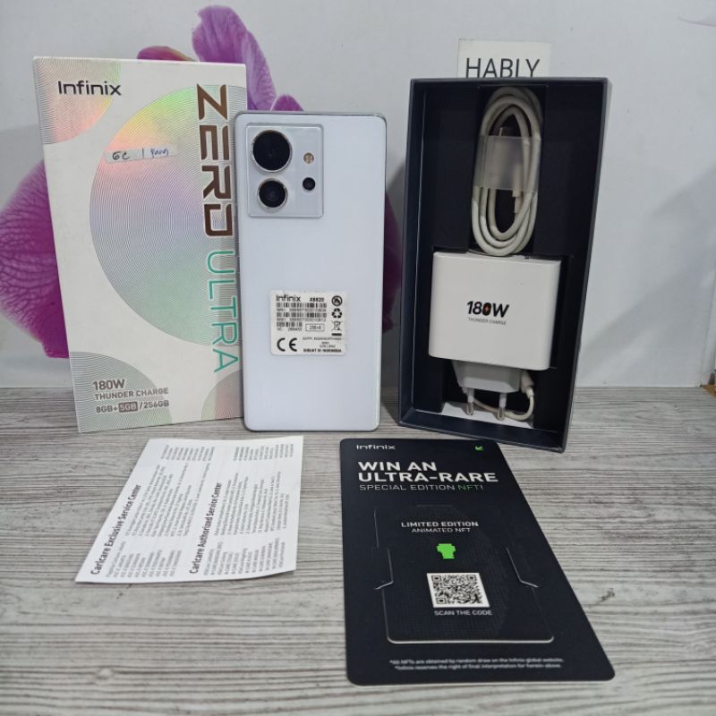INFINIX ZERO ULTRA 8/256 SECOND FULLSET ORIGINAL