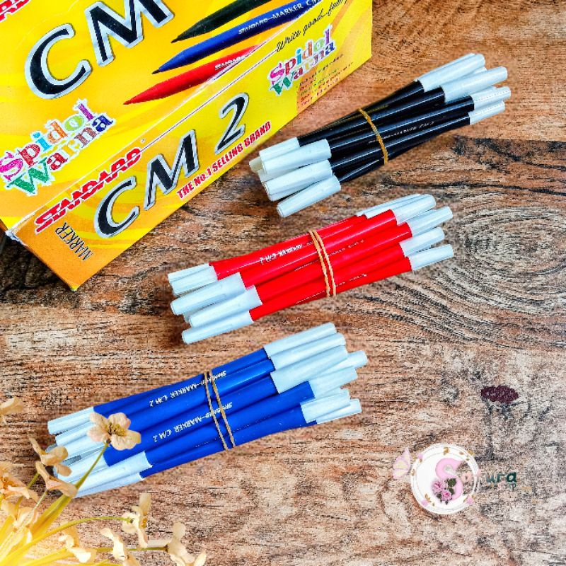 

SPIDOL KECIL CM2 / CM 2 - STANDARD SPIDOL 1 WARNA / 1 Lusin