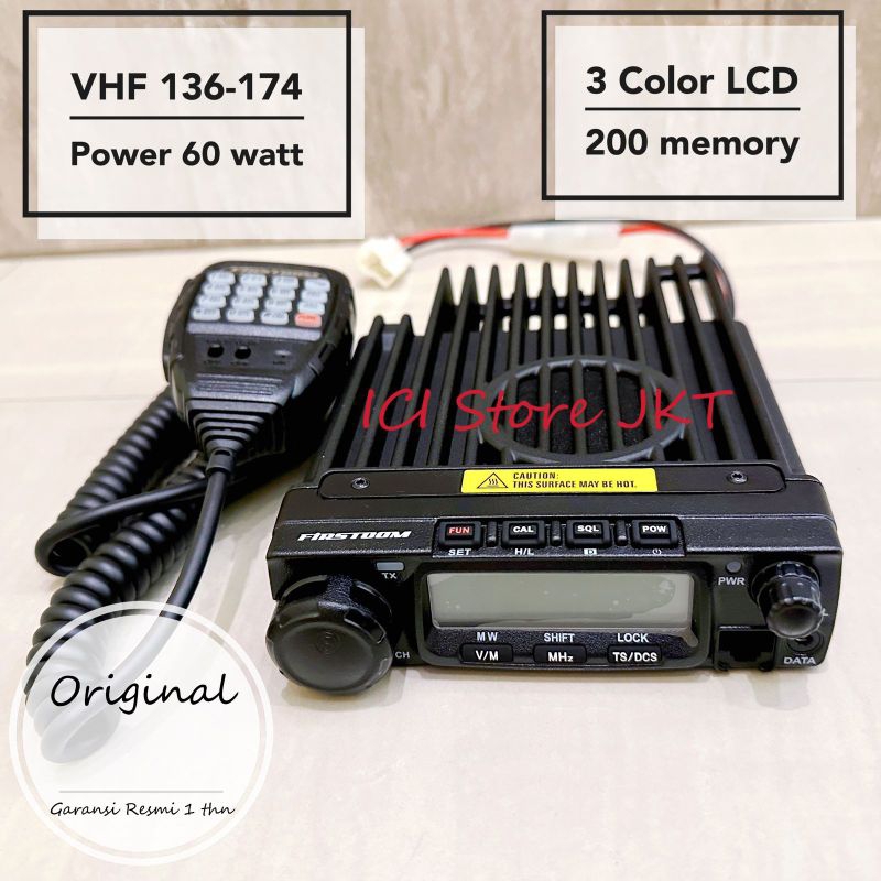 Radio Rig Firstcom FR 188 Garansi Resmi/Firstcom FR188 VHF 60watt