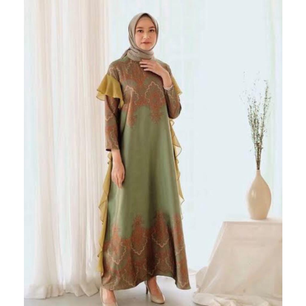 Tsamara dress sage by Kienka