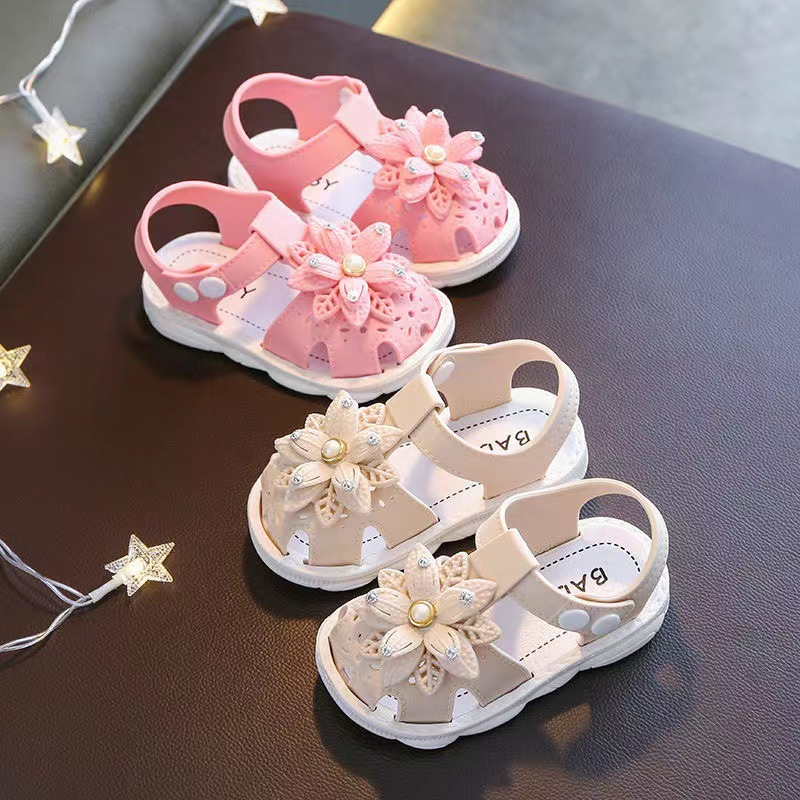 SSC  - SP103 SANDAL FLOWER SANDAL BAYI 0-5 TAHUN SANDAL IMPORT