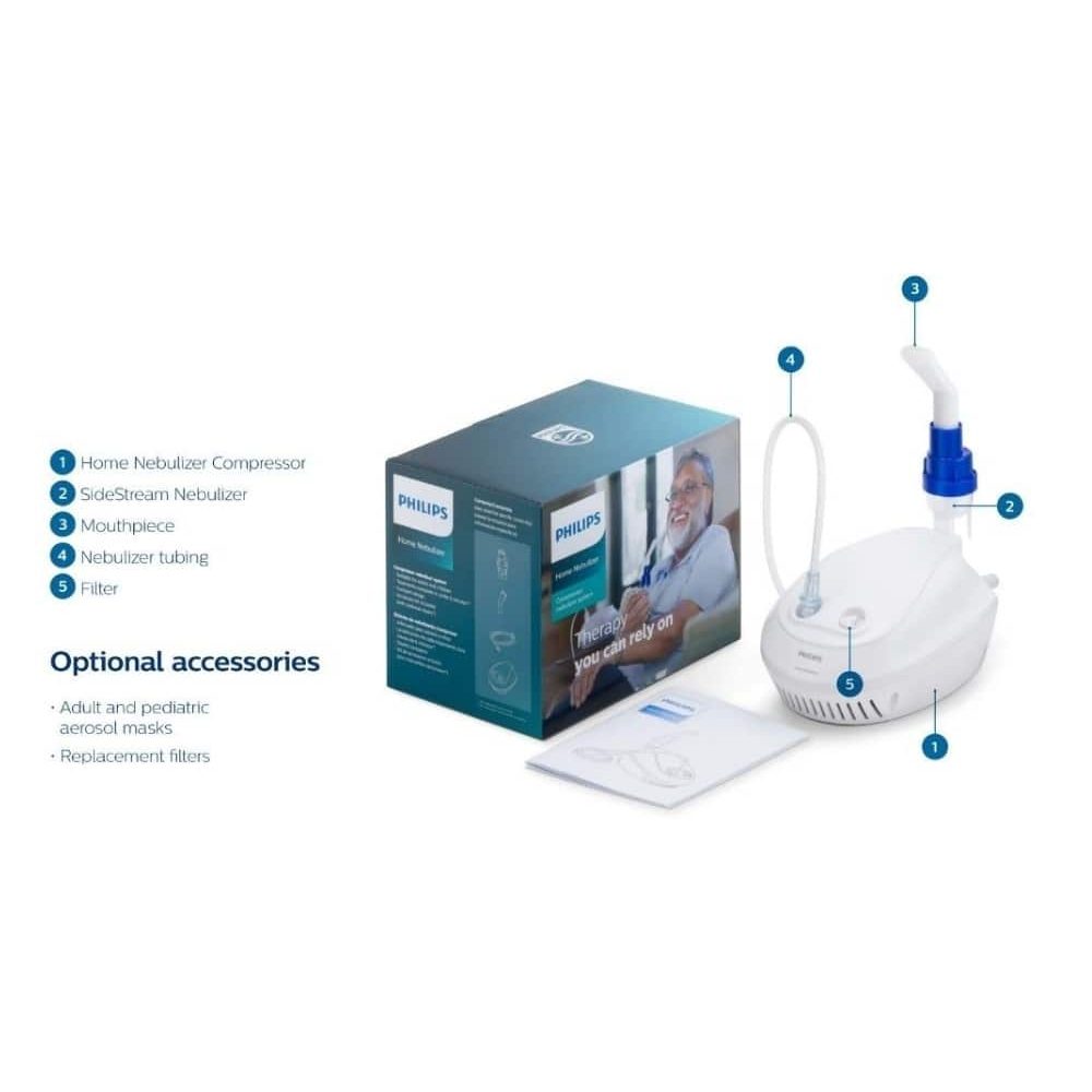 PHILIPS - Nebulizer HomeNeb/Philips Home Nebulizer Alat Terapi Uap