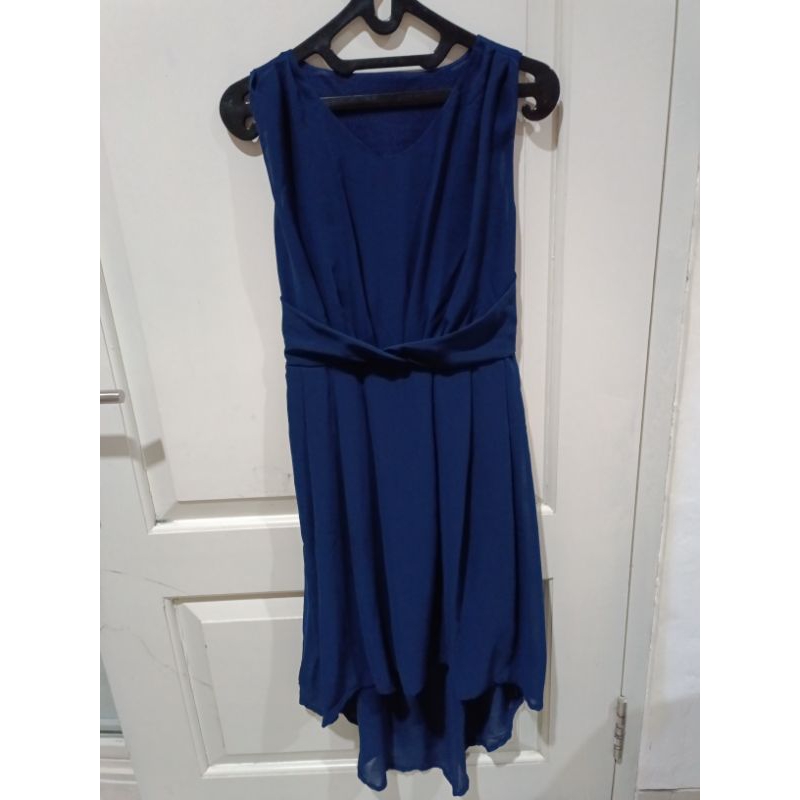 Party dress pesta biru