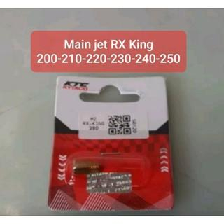 Main Jet MJ KTC RX King RXS RXK FIZ R FORCE 1 NINJA RR - 200 - 210 -220 - 230 - 240 - 250 - 260 - 27