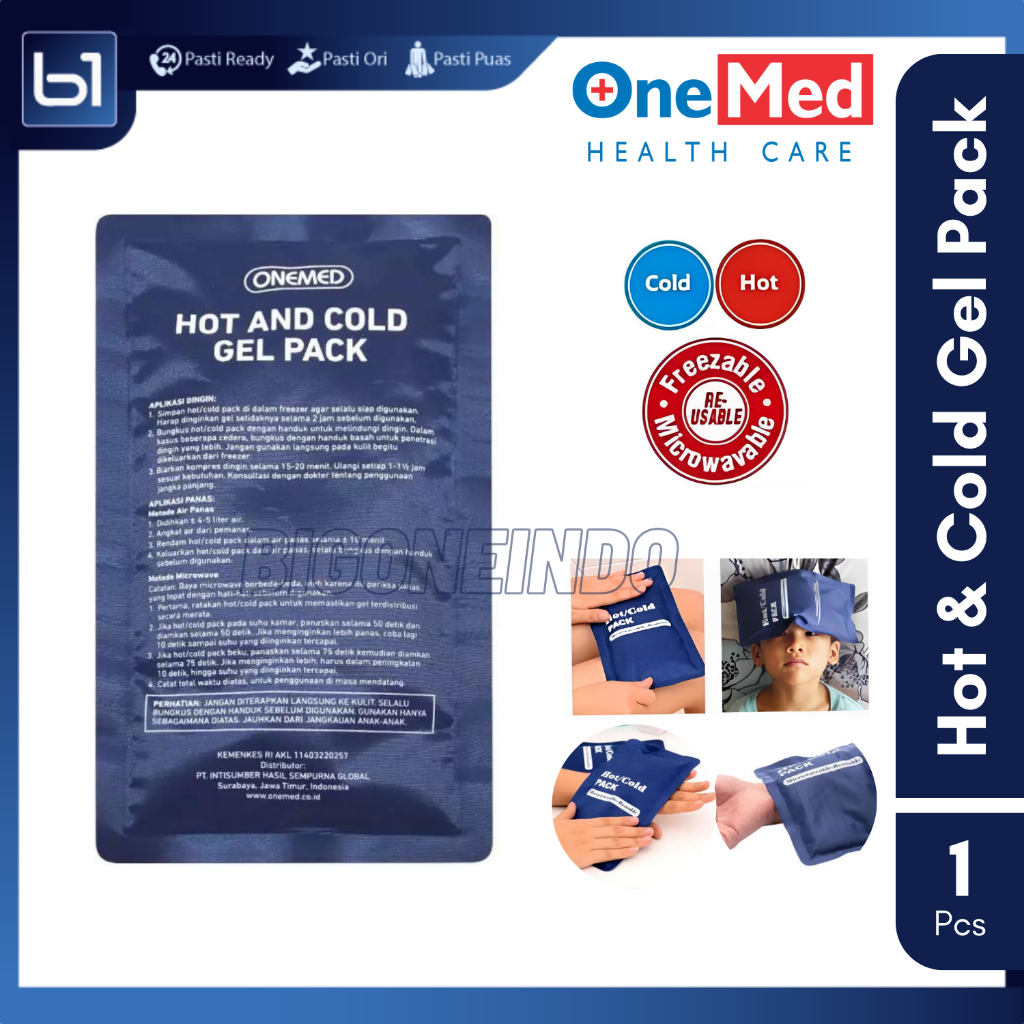 Alat Kompres Panas Dingin, Hot & Cold Pack Flexibel Gel, Ice Gel Bantal Kompres Panas Dingin