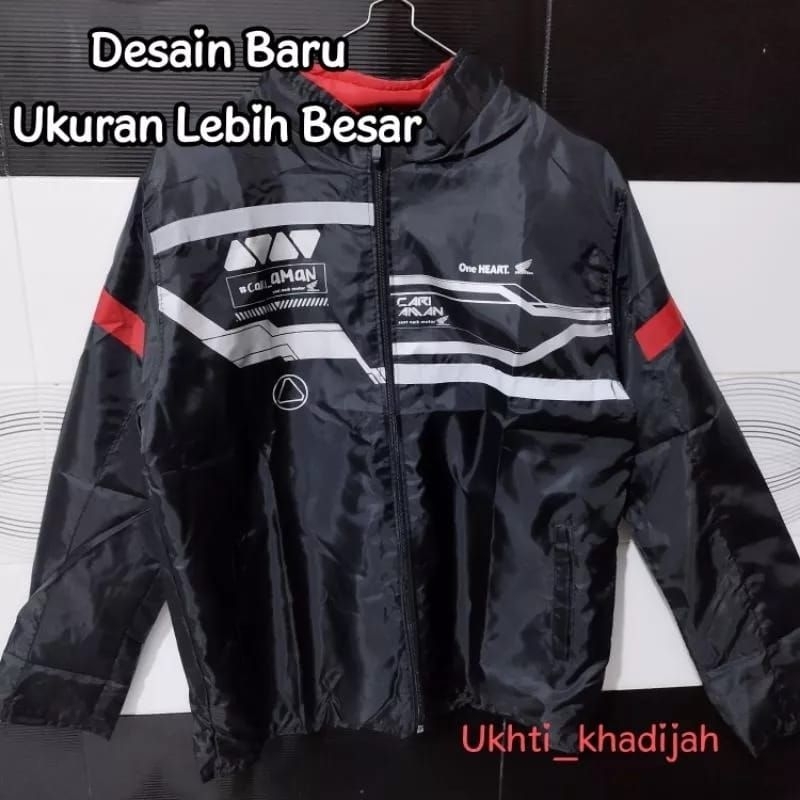 Jaket Hoodie Original HONDA AHM BEAT scoopy  vario click 125 150 dll