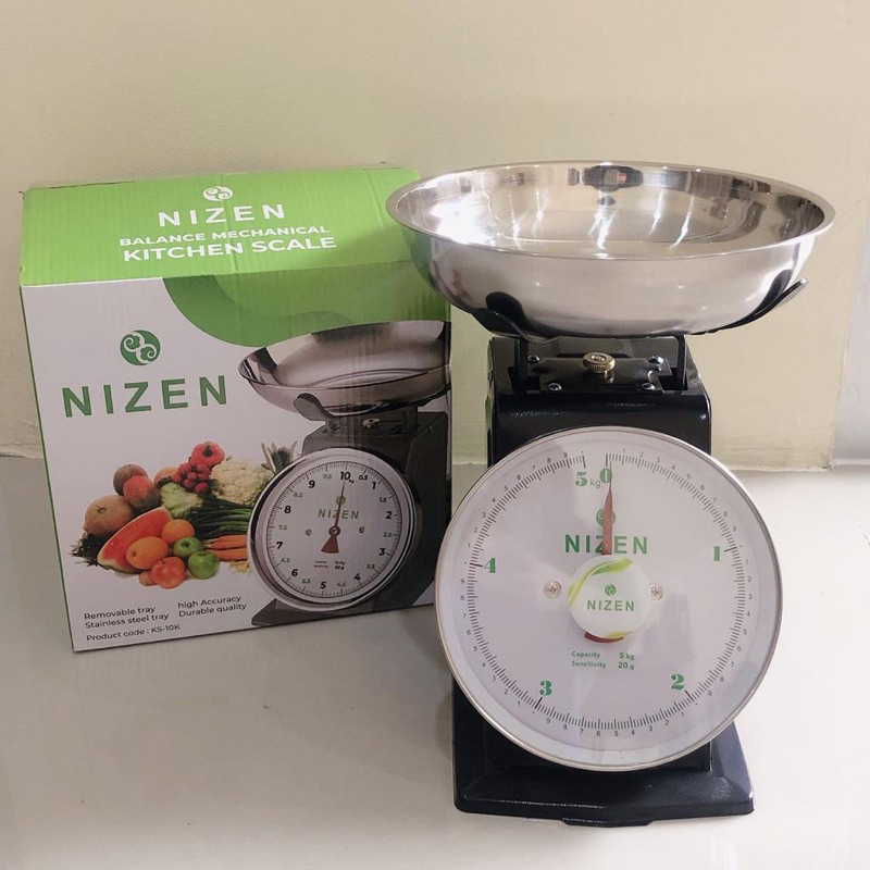 Timbangan 5 KG -10KG - 15KG Dapur Buah / Timbangan Duduk Manual / Timbangan Meja Kue
